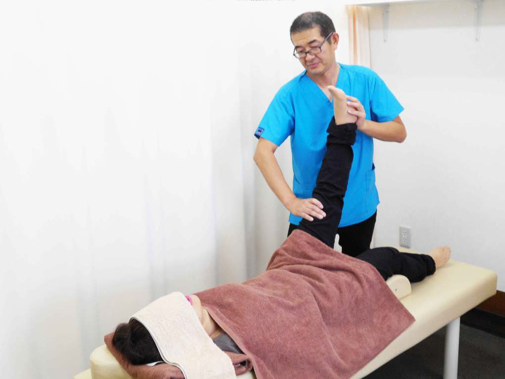 無痛矯正施術写真